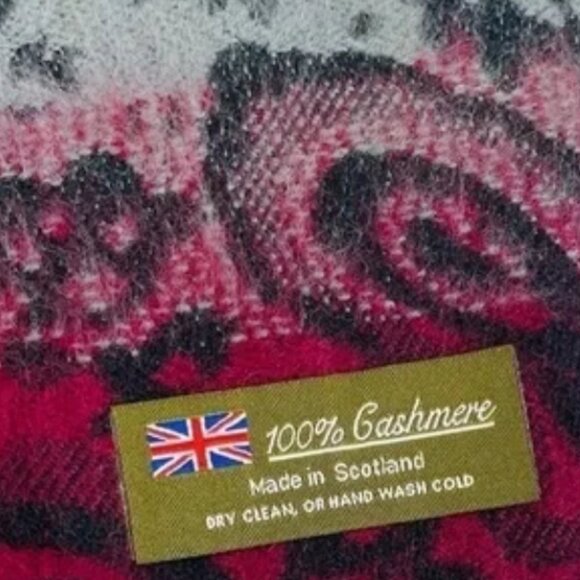 Buyer Beware! "100% Cashmere Made in Scotland" scarves - Picture 10 of 12